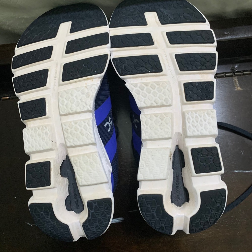 On Cloudgo Running Shoes Womens 7.5 Blue Navy CloudTec Active Sneakers 49.99018 - Picture 9 of 9